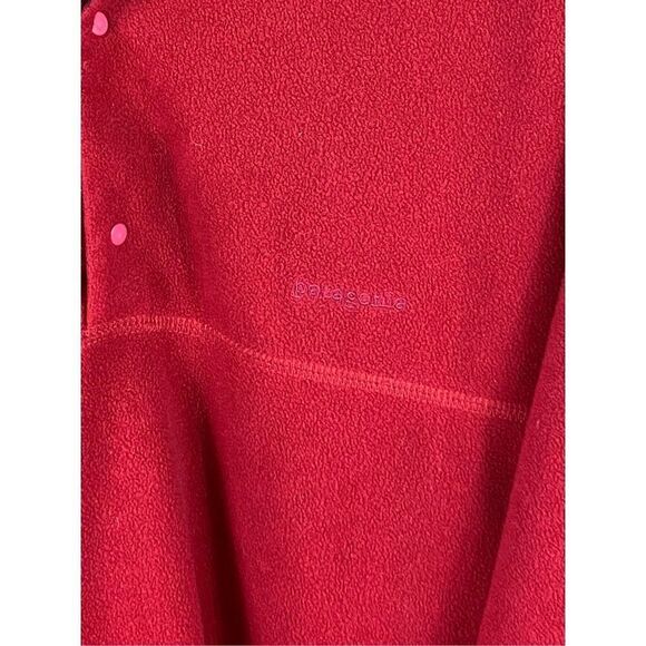 Patagonia Womens Red Snap-T Pullover Fleece Size XL - Picture 2 of 4